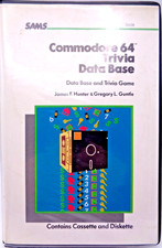 COMMODORE 64/128 -- TRIVIA DATA BASE (SAMS - DISK + TAPE) picture