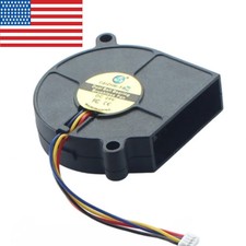 24V Extrusion Head Turbo Cooling Fan Dual Ball 3D Printer for 5M Pro 5015 picture