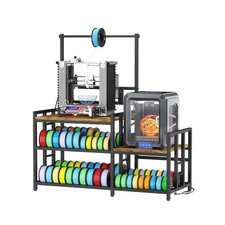 3D Printer Table with Filament Storage Printer Stand with Power Outlet,Heavy ... picture