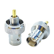 2pc New BNC Antenna adapter for Motorola Radio GP300 HT750/1250 EX600 GP68 US picture