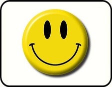 Smiley Face Happy Face Computer Mouse Pad  picture