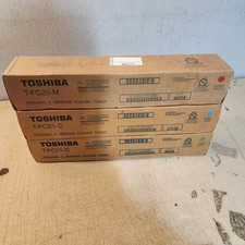 Toshiba T-FC25-C W/ T-FC25-M Lot Of 3 Genuine New Sealed  picture