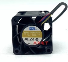 AVC DB04028B12U 4028 DC12V 0.66A 4CM 4-Wire PWM Server Cooling Fan picture