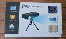 AAXA P4X Pico LED Projector HDMI Mini Pocket DLP w/Tripod Remote & Cables picture
