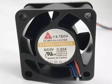 1PCS YEN SUN/Yuan Shan 4020 NYW04020005BSS 5V 0.23A 3-wire Ball Bearing Fan picture