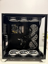 Lian li Silver Case With Fans And Power Supply picture