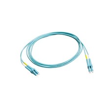 Belden FP3LDLD003M 3 Meter LC Duplex Patch Cord OFNR Rated Multimode (OM3) Aqua picture