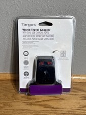 Targus World Travel Power Adapter with Dual USB Charging Ports - APK032US picture