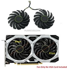 87MM PLD09210S12HH GPU Cooling Fan For MSI GeForce RTX 2060 VENTUS XS 6G OC picture