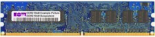 1GB Ramaxel DDR2-667 Ram PC2-5300U CL5 2Rx8 RML1320EJ38D7W-667 HP 377726-888 picture