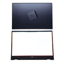 Top Back Cover /Bezel/Hinges 061DXH 0H00F3 For Dell Inspiron 5501 5502 5504 Blue picture