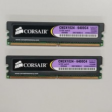 Corsair XMS2 Xtreme DDR2 RAM Kit 2 x 1GB PC2-6400 800MHz DIMM CM2X1024-6400C4 picture