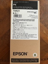 T6921 Photo Black 2028 Epson UltraChrome XD Ink Cart 110mL Genuine C13T692100 picture