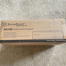 New SILVERSTONE Milo series ML05B Black Acrylic Front Panel Mini-IT picture