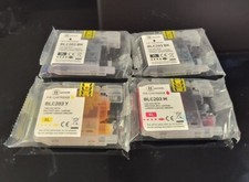4pk New LC203XL LC-203 XL Ink Set  For Brother MFC-J460DW MFC-J480DW MFC-J485DW picture