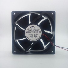 1PCS SNOWFAN 12CM YY12038M48B 48V 0.72A Dual Ball Bearing Overclocking Fan picture