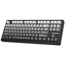 ATTACK SHARK M87PRO TKL Wireless Mechanical Gaming Keyboard RGB Side Print Black picture