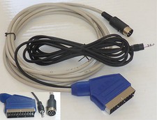 Schneider / Amstrad CPC 464 / CPC 664 / CPC 6128 Cable RGB & Audio, 1.5 Meters. picture