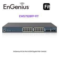 Engenius Fit 24-Port 410W Gigabit PoE+ Switch Layer 2 with 4 SFP EWS7928FP-FIT picture