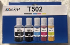 Liquink T502 Ink Refill Bottle Fit Epson 502 EcoTank & Color Supertank Printers picture