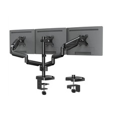 MountUp Full Motion Triple Monitor Desk Mount for Max 27'' Monitors MU0006A picture