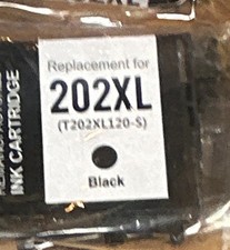 4x Black Ink Cartridge for Epson 202XL T202XL120-S Inkjet (2yo) picture