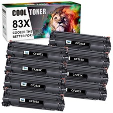 8PK CF283X 83X Toner For HP LaserJet Pro MFP M225dn M225dw M225rdn M201dw M201n picture