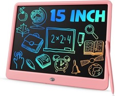 Teen Girl Gifts Ideas 15inch LCD Writing Tablet Kids Age 8-10 & Up Doodle Board picture