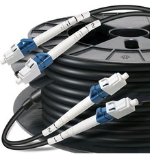 300 ft All-Dielectric (5.8mm) Aerial/Direct Burial Outdoor Multimode Duplex O... picture