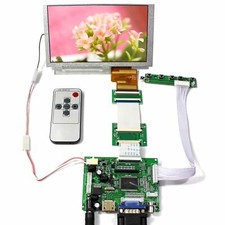 HD VGA 2AV Reversing LCD Driver Board With 6.2