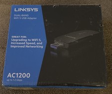 New Linksys WUSB6300 AC1200 Dual-Band Wireless WiFi 5 USB 3.0 Adapter picture