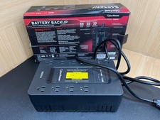 CyberPower SX650U 8-Outlet 650VA PC Battery Backup - Black picture
