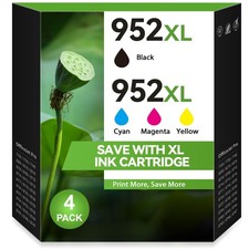 CMYBabee 952XL Ink Cartridges Combo Pack, 4 Pack picture