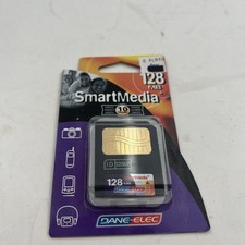 Dane-Elec 128MB SmartMedia Card ID-Capable NEW Sealed Vtg Camera MP3 Korg Roland picture