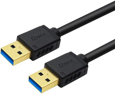 Short USB 3.0 Type a to a Cable Male to Male High Speed Data Cord picture