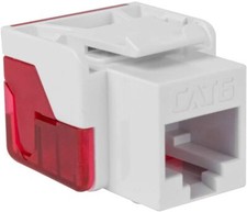 ICC CAT6 RJ45 Keystone Jack for EZ Style, White picture