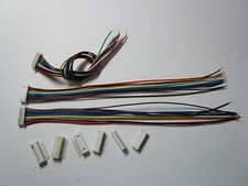 100 sets 1.25mm 9 Pin Male + Female Polarized Connector with 28AWG 5.9inch Leads picture
