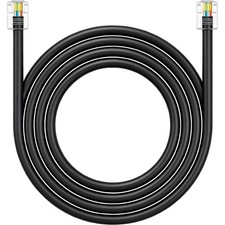 CAT5 RJ11 Data Cable DSL Cable 75ft Hight-Speed for DSL Modem Twisted Wire UT... picture