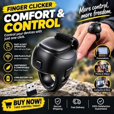 Finger Mouse, 2.4ghz Handheld Ergonomic Trackball Mouse picture
