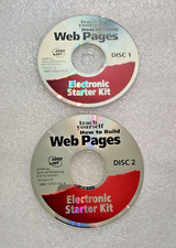 2 CD's teach yourself How to Build Web Pages Electronic Starter Kit by Sams.net  picture