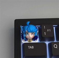 Hot Selling League of Legends Gwen Handmade Keycap For Mechanical Keyboard New picture