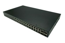 Lenovo CE0128PB 24-Port 1GbE RJ45 PoE Switch + 4-Port SFP+ 10GbE 7Z360012WW picture