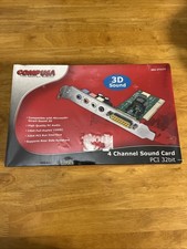 COMP USA 5.1 Channel Surround PCI 32 bit 3D Sound Card Sealed NEW picture