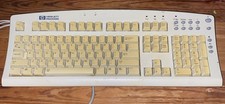 VINTAGE HP MODEL: SK-2511A Wired PS/2 6-Pin English Multimedia Keyboard picture