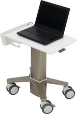 Ergotron CareFit Slim Cart for Notebook Aluminum White Warm Gray NEW picture