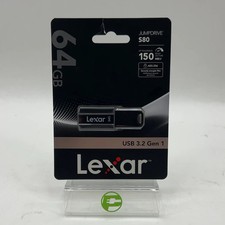 New Lexar S80 64GB 150MB/s E150 USB-A Flash Drive FHD picture