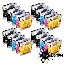 4SET4BK Ink Cartridge fits Brother LC61 DCP-165C DCP-J515W MFC-J630W MFC-5895CW picture