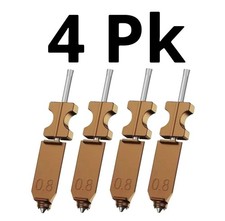 FLASHFORGE AD5X 3D Printer Hotend Kit Replacement 4/Pk Of 0.8 mm Nozzle US picture