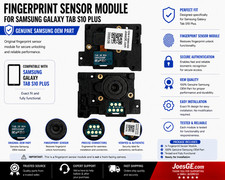 Samsung Galaxy Tab S10 Plus SM-X820 Fingerprint Sensor Module OEM Grade A picture