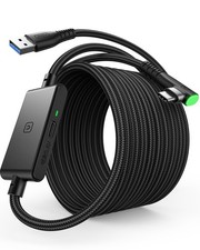 INIU Link Cable, [16FT 5m] VR Cable USB 3.0 High Speed Type C 16 feet, Black  picture